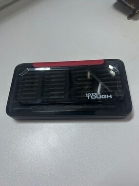 Hyper Tough Precision Screwdriver Bit Set - Black with Red Accent